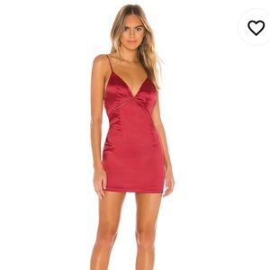 Cadee Mini Dress in Red Polka Dot